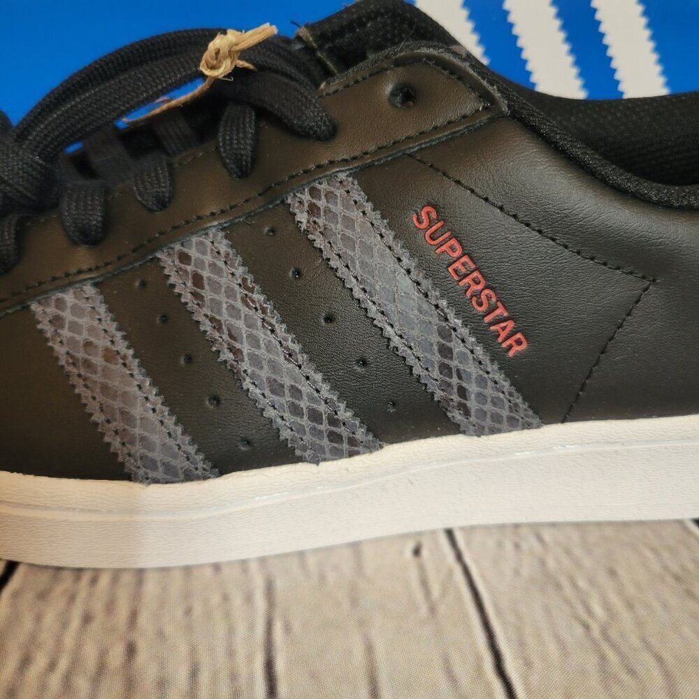 Adidas Womens Superstar Shoes Snakeskin - Picture 5 of 7